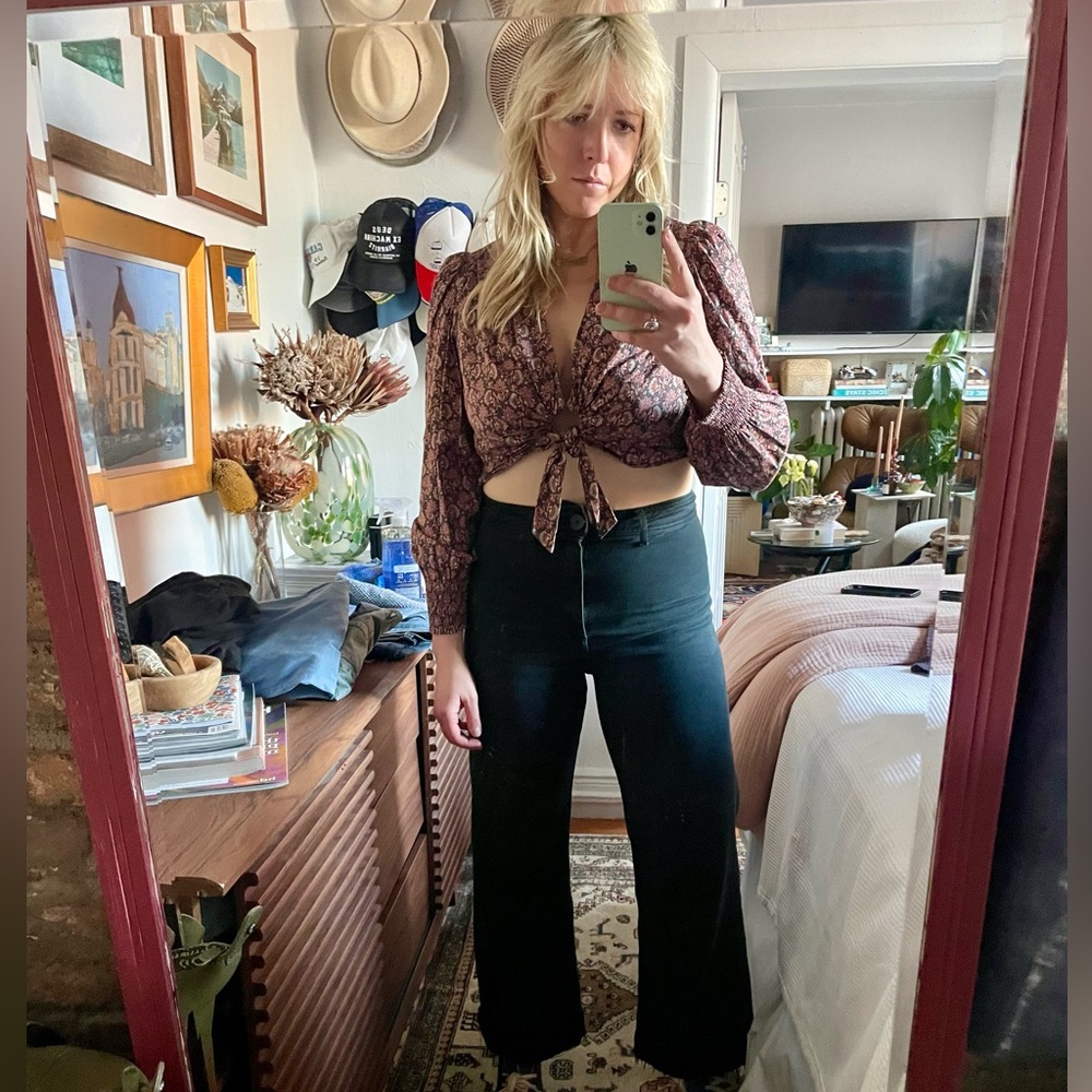 Floral Crop Top